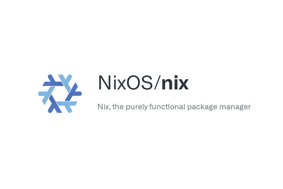 Nix package manager logo.