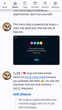 A Micro Blog A Micro Blog
